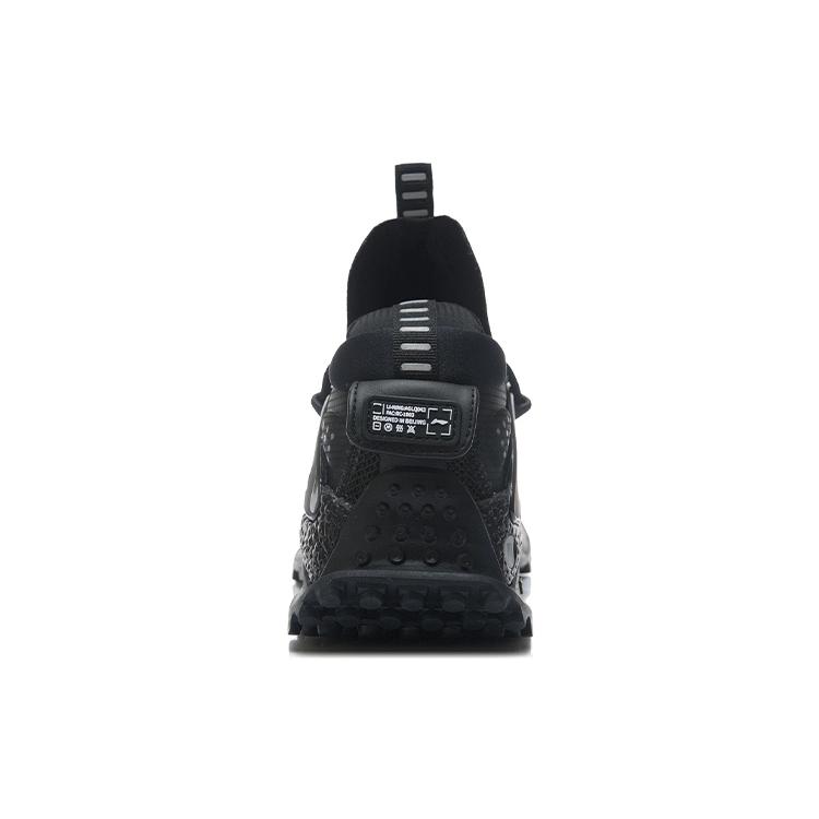 Li Ning Pan Gu Chunky Sneakers Women's Low Top Black AGLR150-11