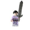 Ninja Warrior Superhero Doll With Weapon Single Building Block Assembly Toy