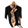 New Decorative Scarf for Spring and Autumn Summer  Women's Fashionable Scarf  Collarbone Scarf  Headband  Thin and Narrow Strips  Tying Bag