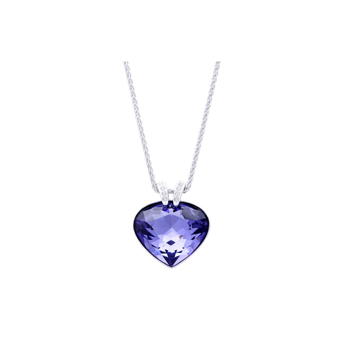 Ожерелье-подвеска Swarovski Океаническое Сердце Женское ожерелье 5020050 Box (Random Color) white