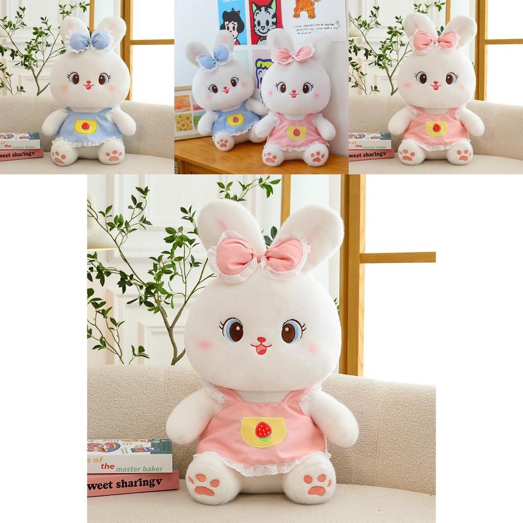 Adorable Strawberry Sweetheart Rabbit Plush Toy Perfect For Girls Birthday Gifts And Weddings