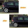 Pair Rear Side Window Trim Spoiler For VW Golf 5 MK5 5 Doors Hatchback 2003-2010 Window Shutter Cover Louver Air Vents