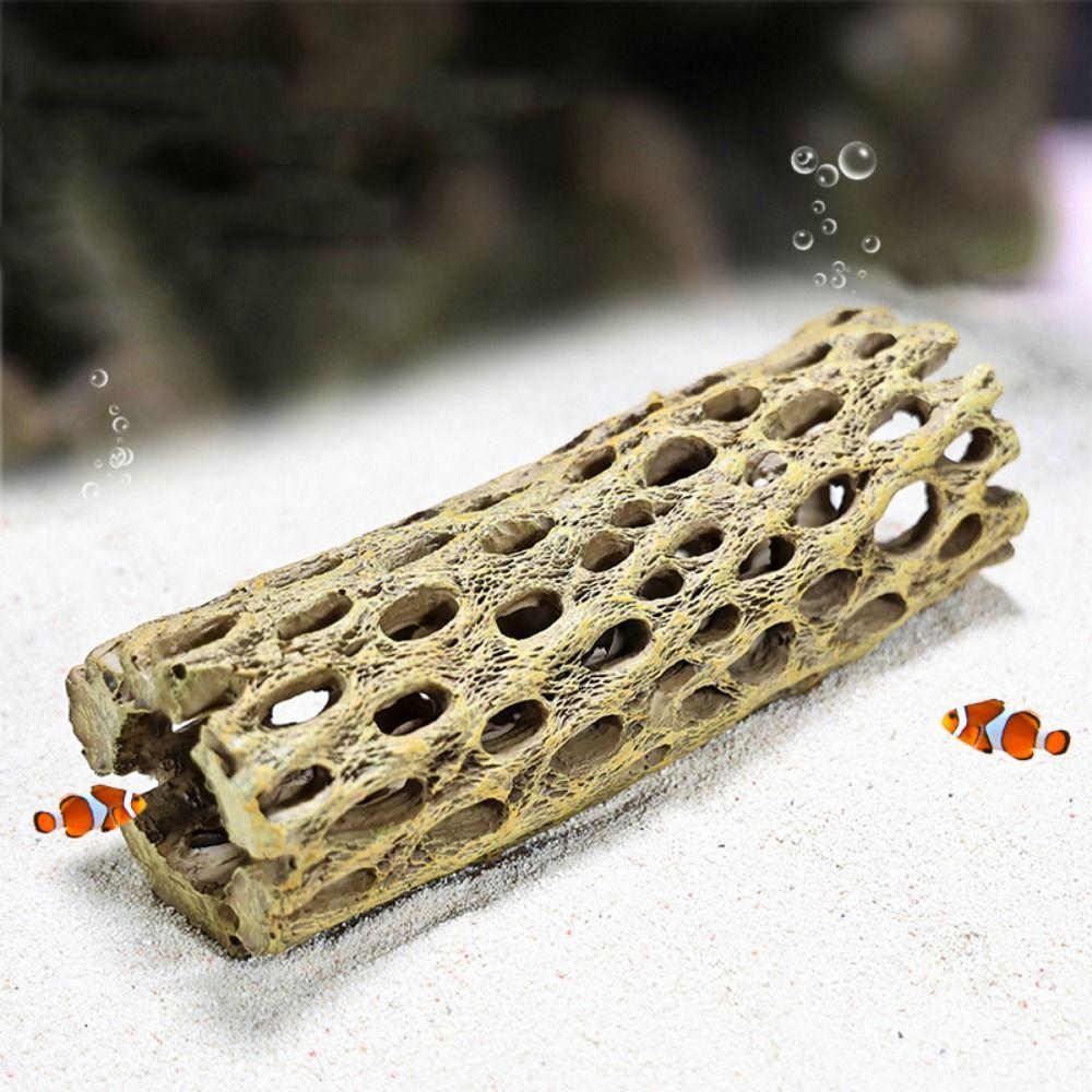 Trunk Shape Fish Shrimp Dodging House Simulation Shrimp Spawning Hole Landscaping