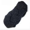 1Pc New Hot Fashion Crochet Twist Knitted Headwrap Headband Winter Warmer Hair Band 12 Colors Fashion head band Drop Free