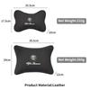 For Alfa Romeo Car Sticker Leather Car Seat Neck And Back Pillow Breathable Accessories For Alfa Romeo 159 Giulietta Giulia 147LG9 