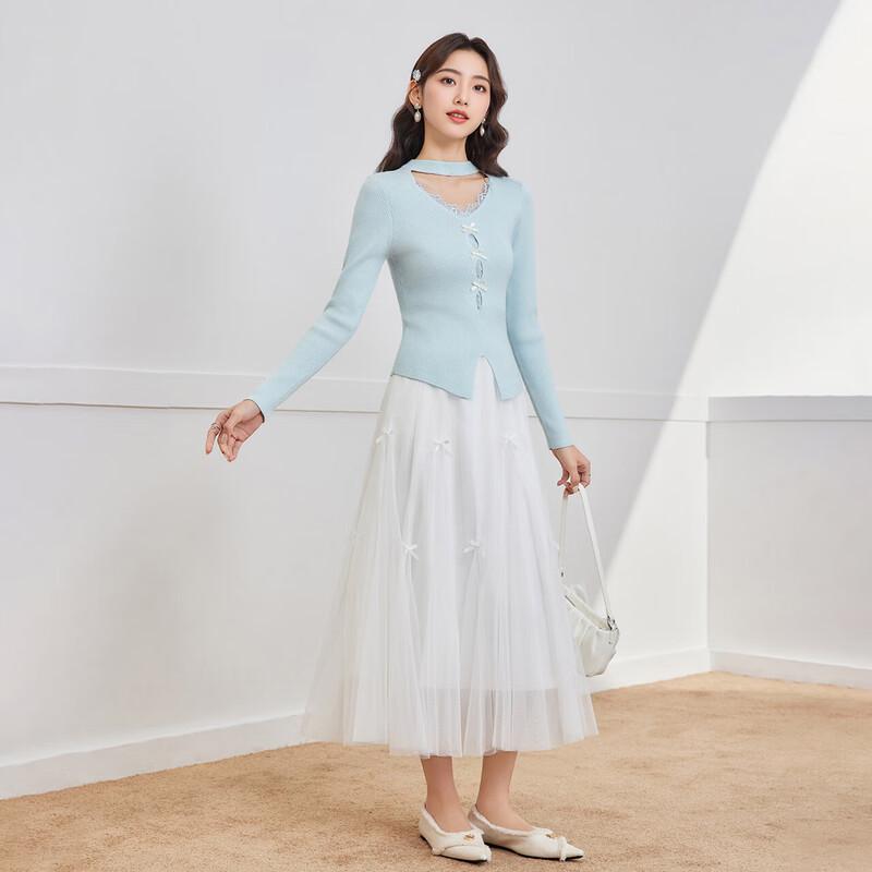 IEF Women's French Style Slim-Fit Knit Top