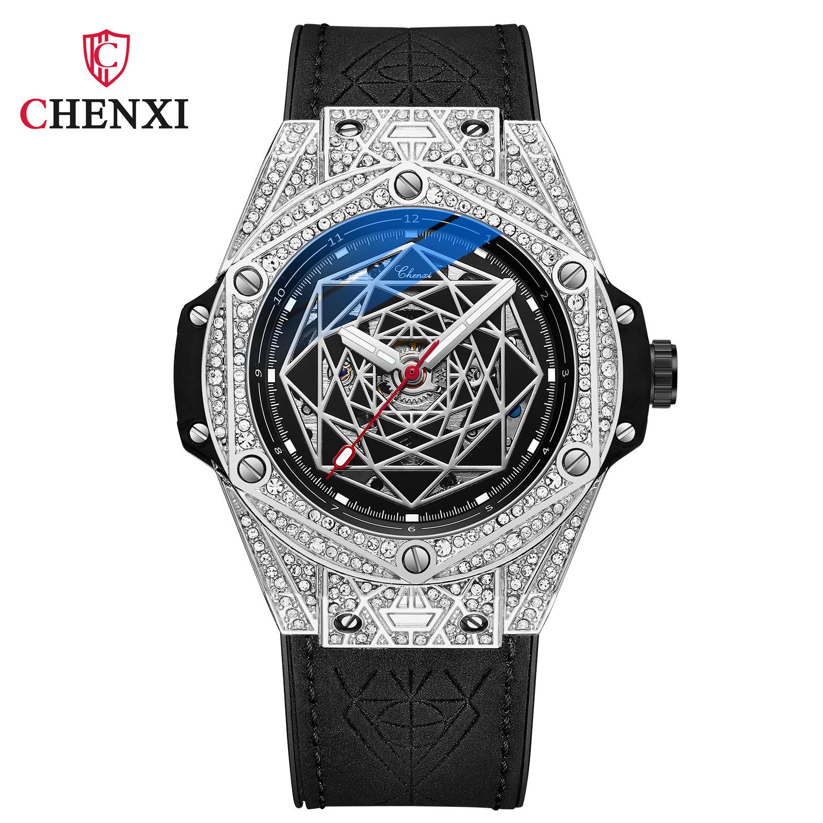 

Новые роскошные мужские часы ТОП-бренда с коробкой, мужские автоматические полые часы, мужские водонепроницаемые мужские механические часы с большим циферблатом