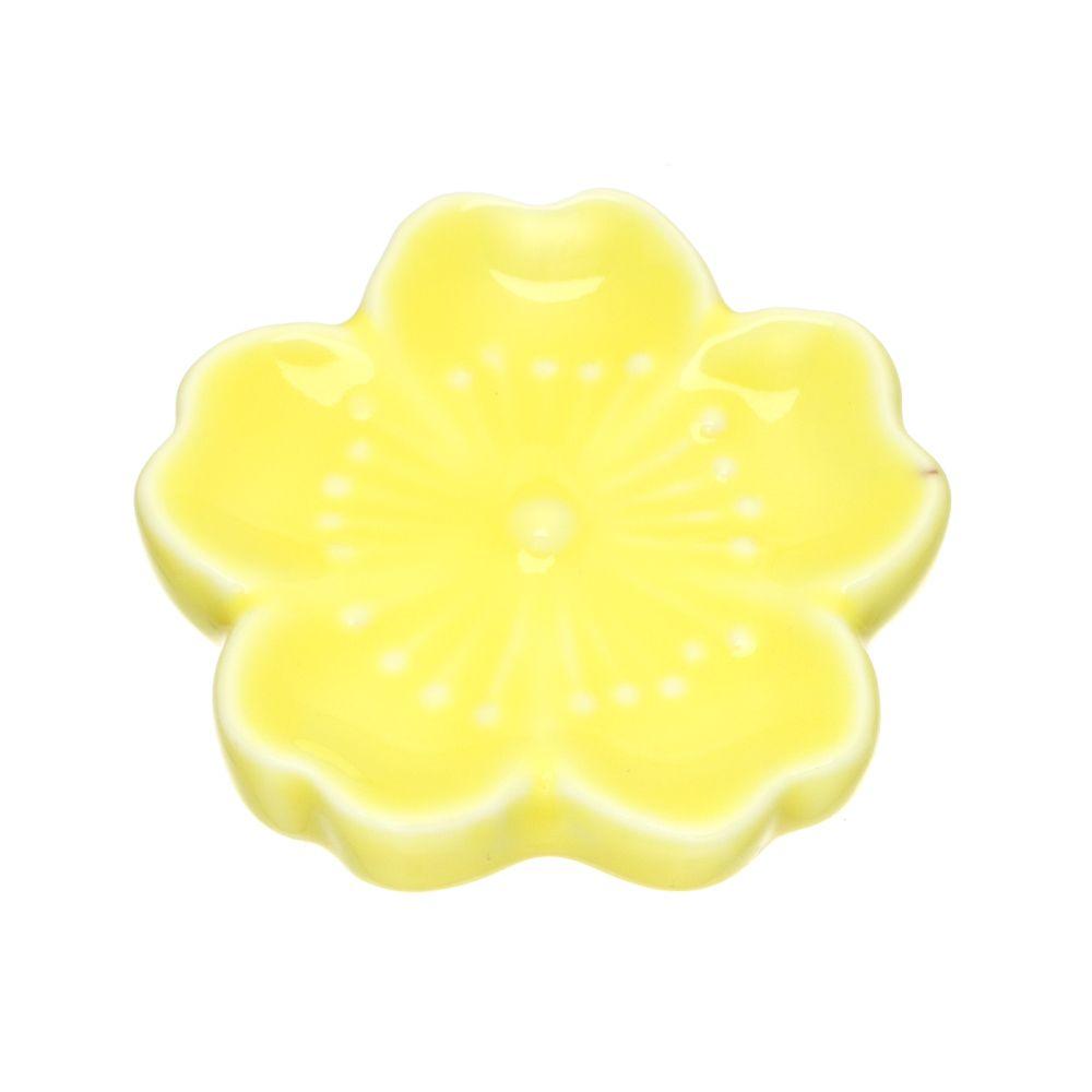 Cute Tableware Kitchen Colorful Chopsticks Holder Ceramic Sakura Blossoms