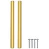 Cabinet Handle 12 Pcs Gold 150 Mm Stainless Steel