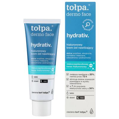 Tołpa Dermo Face Hydrativ Hyaluronic Light Moisturizing Cream-Gel For Day And Night 40 Ml