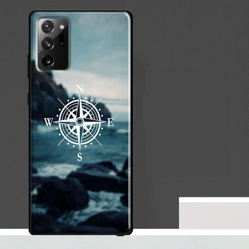 

World Map Compass Nautical Case For Samsung Galaxy S23 S24 S25 Ultra S9 S10 S20 S21 S22 Plus S23 FE S25 FE Phone Cover Galaxy S23Ultra