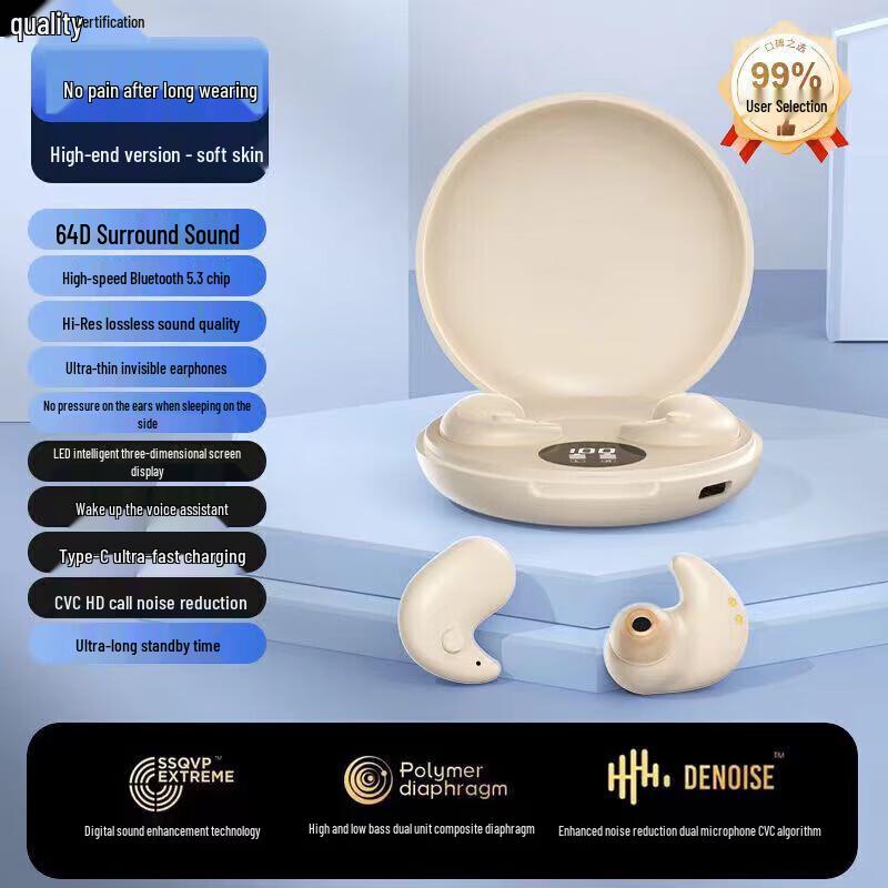 

SR Y39 Mini Bluetooth Sleep Earbuds