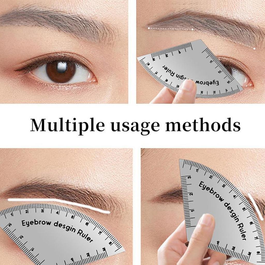 Eyebrow Ruler Fast Drawing Eyebrow Desgin Ruler Microblading Mapping Tool Shaping Permanent Makeup Drawing Guide Ruler Supplies