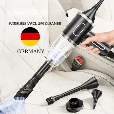 Aspirateur robot portable sans fil 96 000 Pa 5 en 1 pour voiture, appareil ménager, bureau
