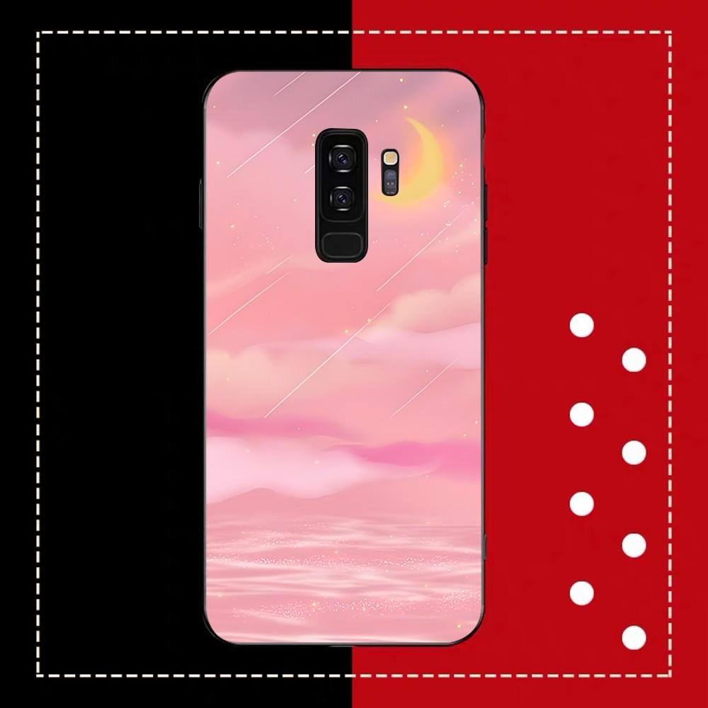 Sweet Sky Pink Cloud Phone Case For Samsung Note 8 9 10 20 pro plus lite M 10 11 20 30 21 31 51 A 21 22 42 02 03