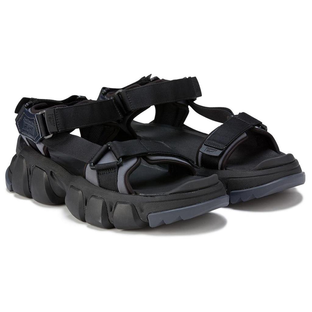 ONITSUKA TIGER Dentigre Series Strap Comfortable Versatile Beach Sandals Unisex Sandals Black 1183B256-001