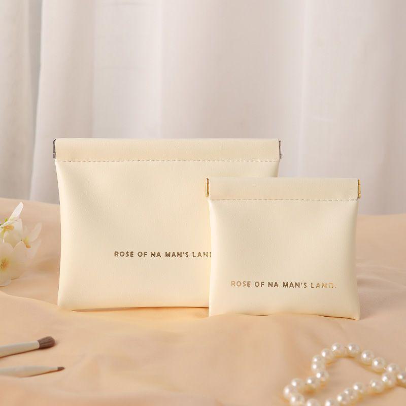 

Набор из 2 штук, горячий товар Douyin: Портативная сумка для хранения кабелей данных большой вместимости с автоматической застежкой и открыванием на пружинном зажиме