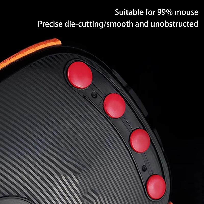 20Pcs 6.5Mm Diameter Small Dots Foot Pad Universal Mouse Glide Skates For Rubberized Mouse Foot Glide Feet Sticker
