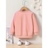 European sizes Kids Unicorn Pattern Crew Neck Sweatshirt For Spring Fall Christmas Gift