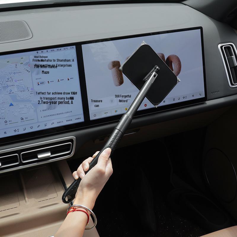 Windshield & Window Defogger Brush: Streak-Free Interior Cleaning for Glass & Sunroof