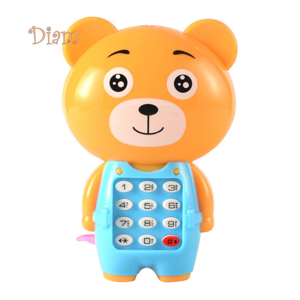 

Музыкальный, мультяшный, мобильный телефон для детей Bear