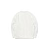 Li Ning Casual Sports Embroidered Pullover Sweatshirt Unisex sweatshirt Off-White AWDQB40-2