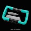 D.A.D Lounge Tray SS Model Monogram Leather Ocean Blue [HA748-01-01] Car DAD GARSON