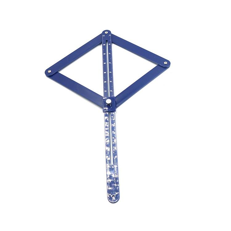 Multifunktionales Geodreieck Winkelmesser Werkzeug Winkelmesser Lineal Holzbearbeitung Modell Handwerk Winkelquadrat Werkzeug