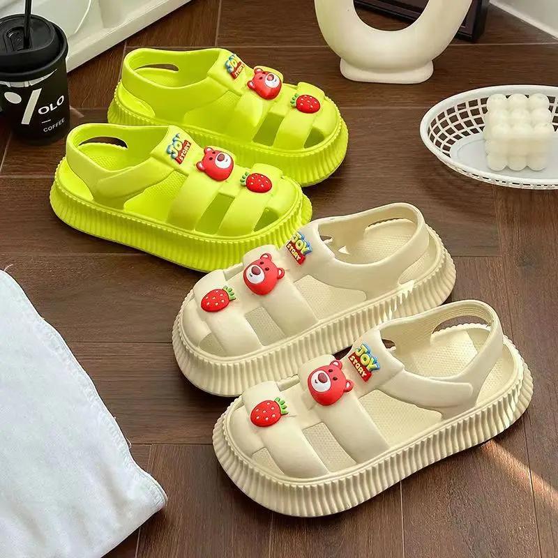 Fashion Summer Baotou Sandals Cute Soft Sole Casual EVA Women's Lightweight Sandals