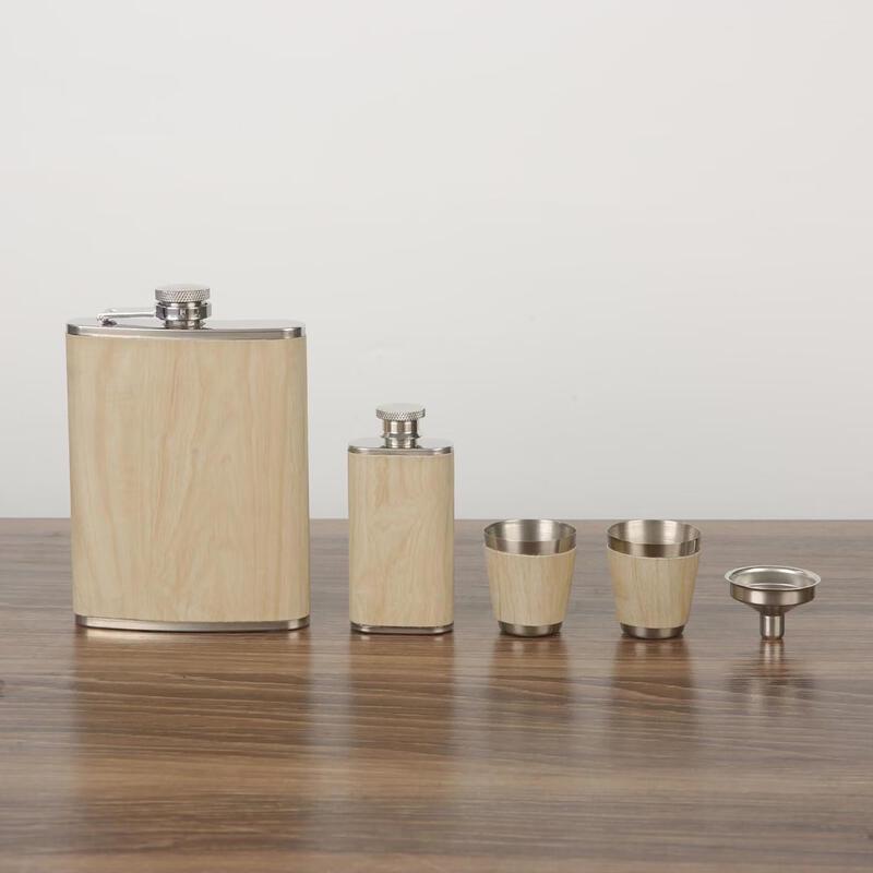 Shangqi Stainless Steel Portable Hip Flask