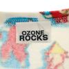 OZONE ROCKS made in Japan Pig Pattern French sleeve Cut white Women Used