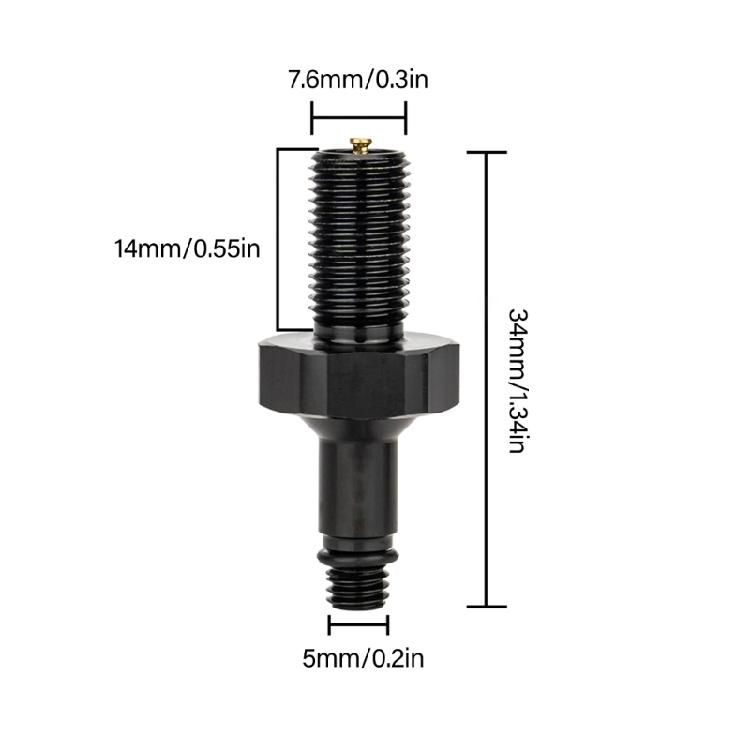 Profesjonalne Adaptery do Rowerów Ciężkiego Typu Zawory Powietrza Adaptery Ciśnienia Amortyzatorów Rowerowych do Aktywności na Świeżym Powietrzu