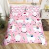 Alpaca Printed Down Quilt Cover Three-Piece Quilt Cover Digital Printing Bedding Home Textile