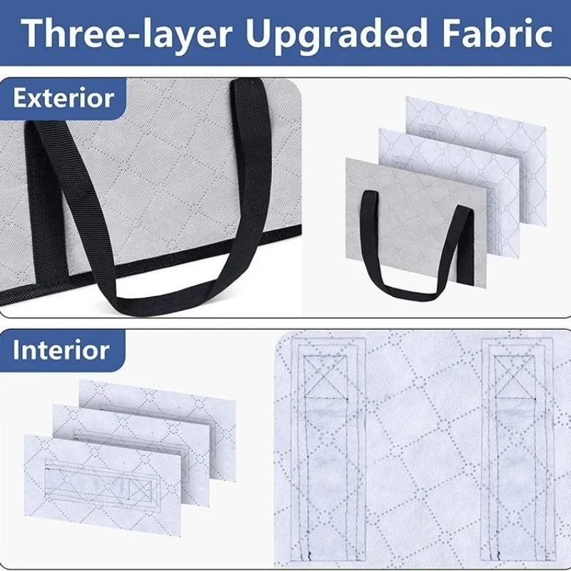 Zusammenklappbare Aufbewahrungsbox für Baseballkappen, multifunktionale Huttasche mit großem Fassungsvermögen, bietet Platz für 40 Hüte, geeignet für das Schlafzimmer im Schlafsaal