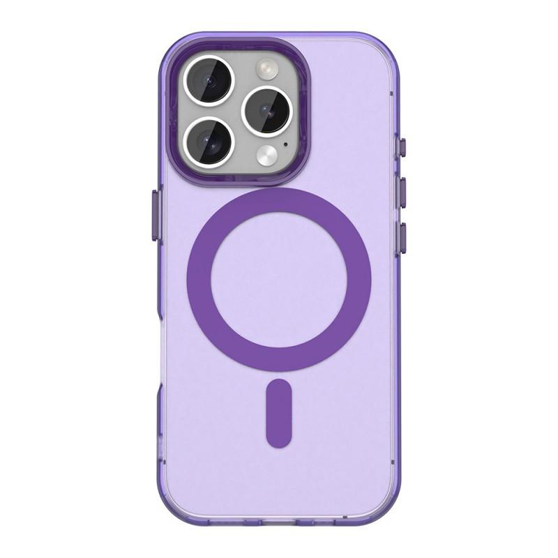Suitable Apple IPhone 16pm Phone Case Candy Magnetic Suction 17 ProMax Skin Feel Matte Translucent Protection