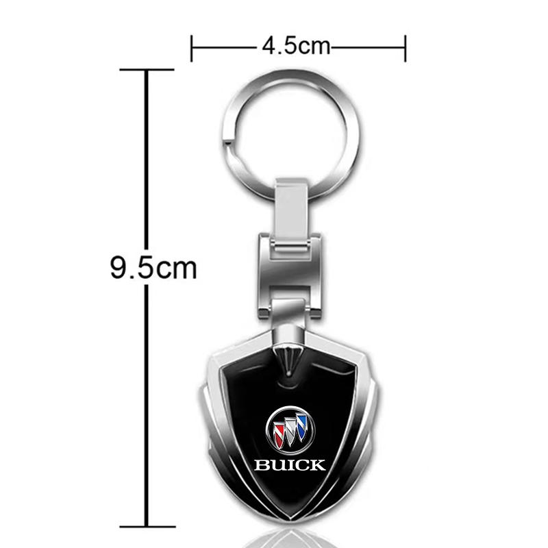 For Buick Enclave Regal Lacrosse Encore Excelle Envision Accessories 3D Metal Car Styling Keychain Key Chain Ring Key Holder Styling Car Accessories