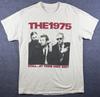 Vintage The 1975 Biała Graficzna Koszulka Prezent Dla Fanów Unisex S-5XL ILS16