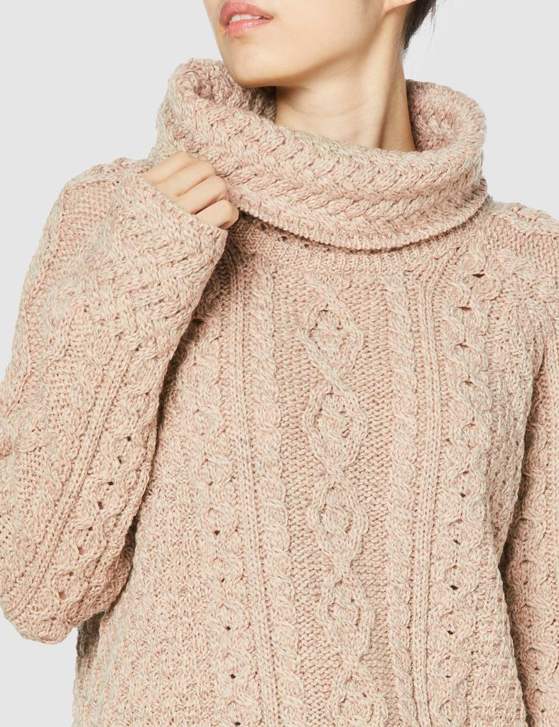 Alan Woolen Mills A191 Vented Roll Neck Size Japanese Size Small To Japanese Size Jumper, Women's, 77, (equivalent S)