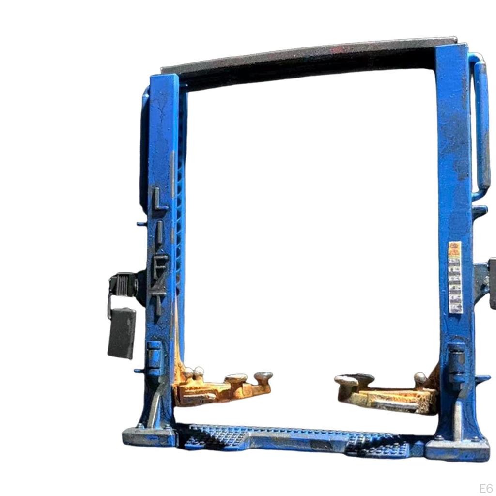 1/64 Scale Model Car Lift, Decorative And Creative Diorama, Lift for Garage Children