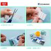 [Sold In a Box] Konishi Bond #05868 Protection/Repair Convenient Tape 25mm X 3M 10 Rolls Transparent Name Sticker Picture Book Tear Repair Rain Cover