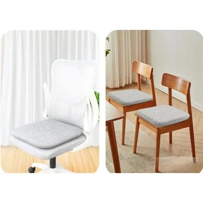 1pcs Memory Foam Seat Cushion for Office Chair Ergonomic Design & Breathable Desk Chair Pad Dining Table and Chair Seat Cushions