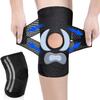 In Knee Support Sports Belt Patella Care Knee Support Knee Only Thin Meniscus Support Knee Pad Knee Fixed Knee Cap Spring Perforated Design Does Not