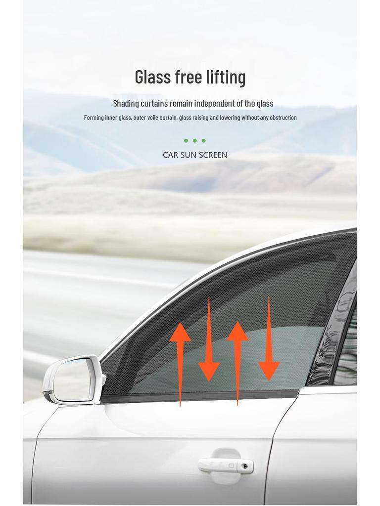 Baojun RC & RS Series Car Mosquito-Proof Sunshade Mesh Window Curtain