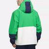 Nike SB Tkana Polarowa Podszyta Kolorowa Blokowa Skateboardowa Kurtka z Kapturem i Logo Męska Odzież Wierzchnia Zielona DH2626-310