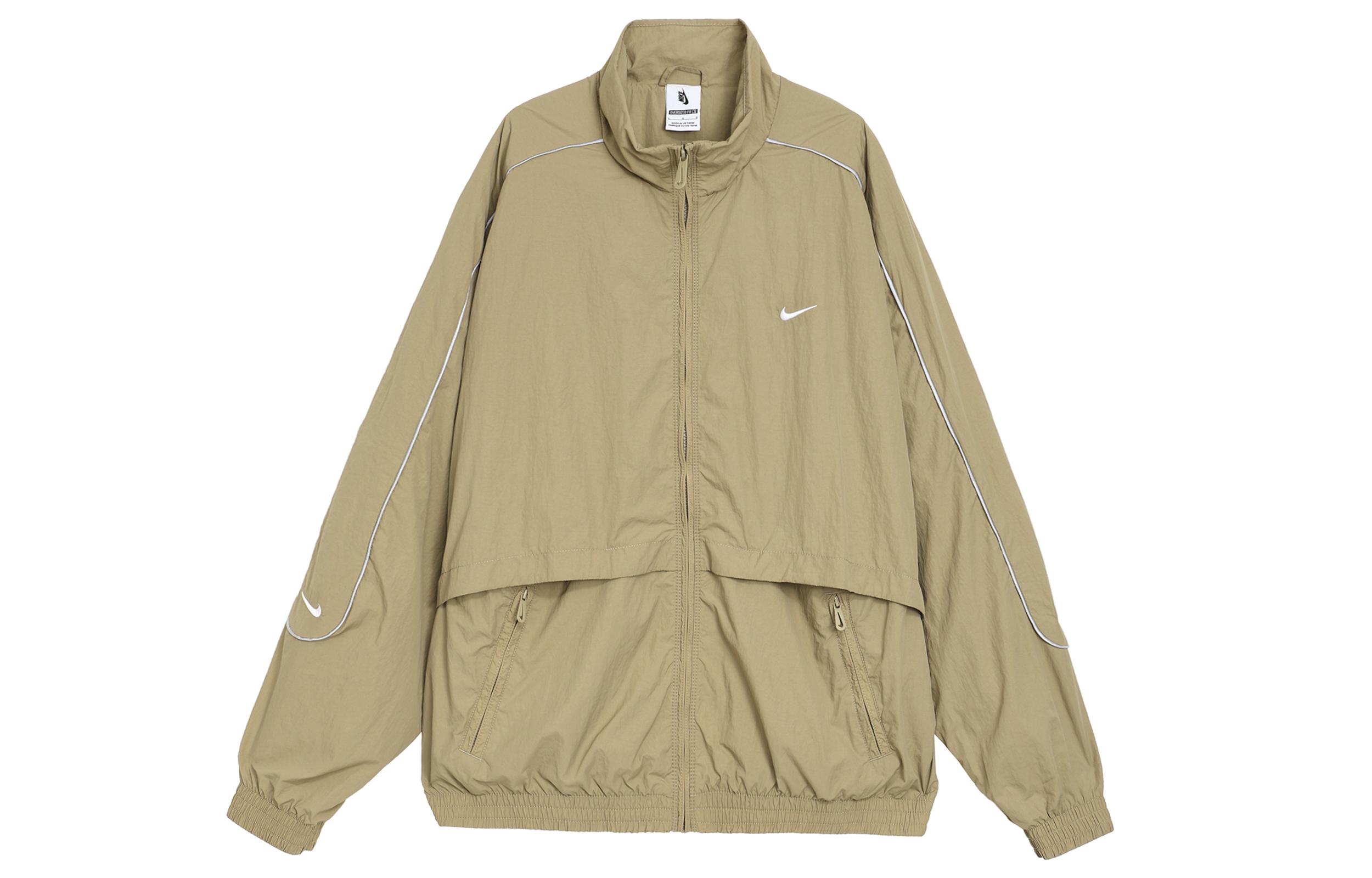 Куртки Nike Мужские Хаки Стойка Умеренная Другое FB8622-247 L