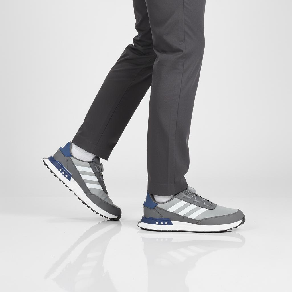 Adidas Golf S2G Spikeless BOA 24 Wide - Men's Golf Shoes Waterproof Grey IG0882 ORIGINAL