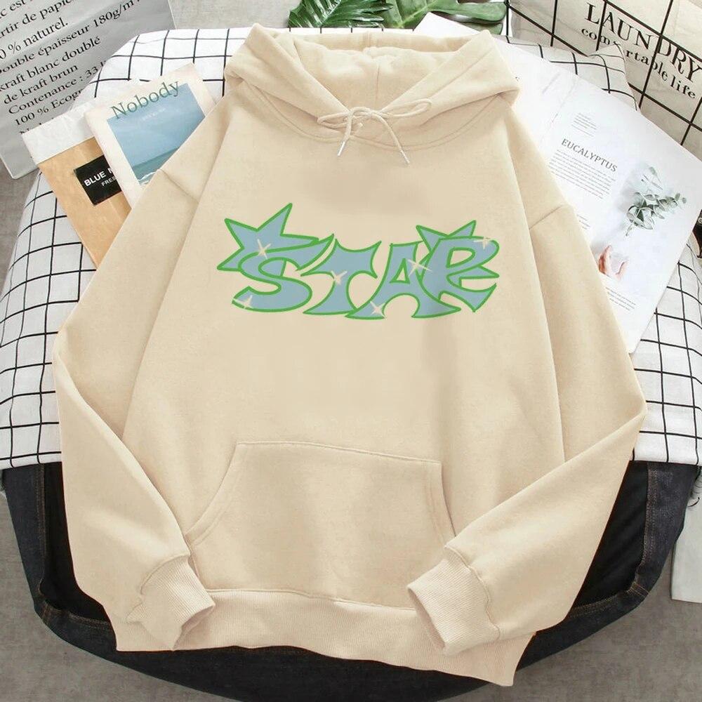 Unisex Hoodie Star Girl Y2k Punk Hoodies Women Vintage Fleece Clothes Hooded Shirt Women Harajuku Clothes