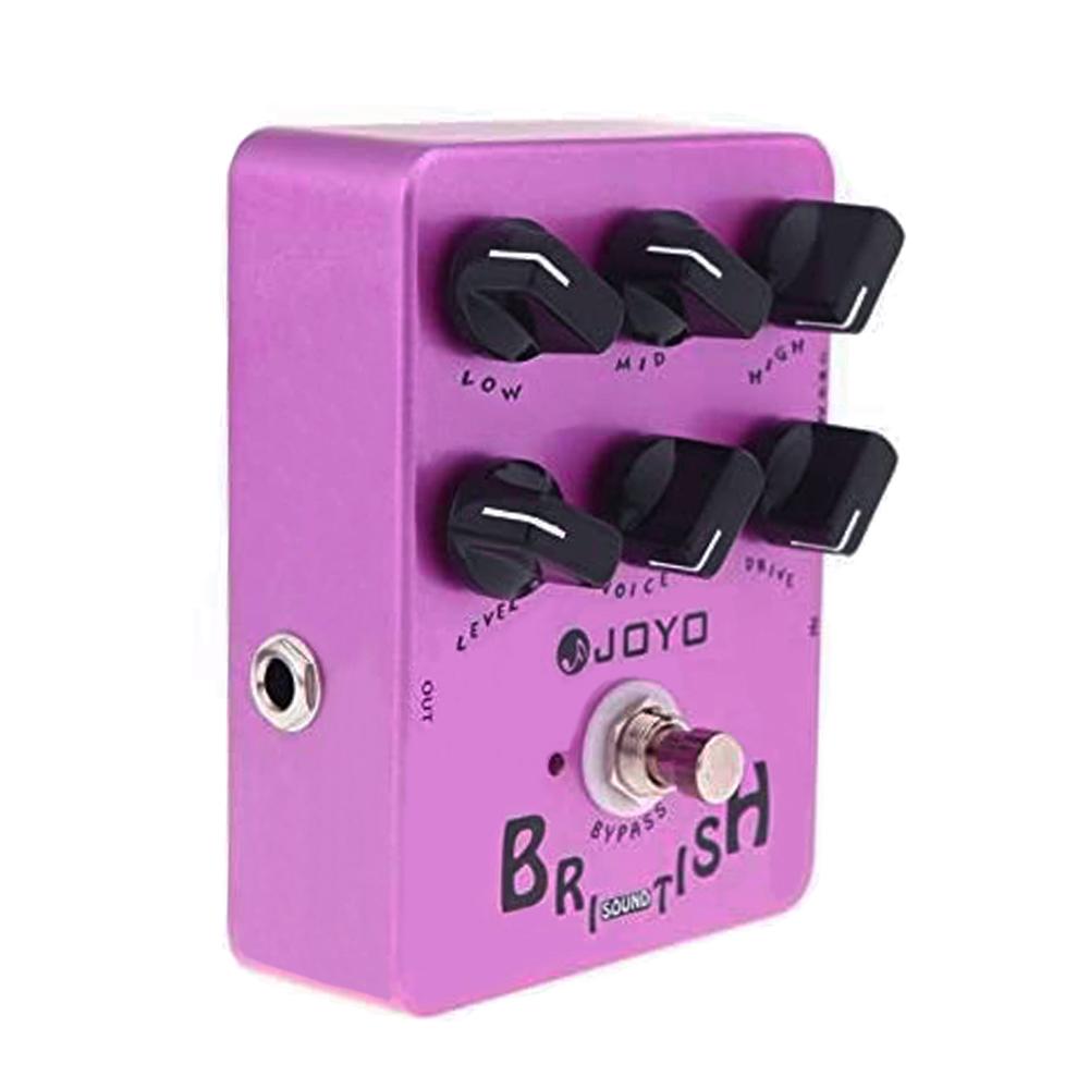 JOYO JF-16 BRITISH SOUND Overdrive Gitarrenpedal Liefert Wärme und Harmonische Overdrive-Sounds Klassische Verstärkersimulationspedale