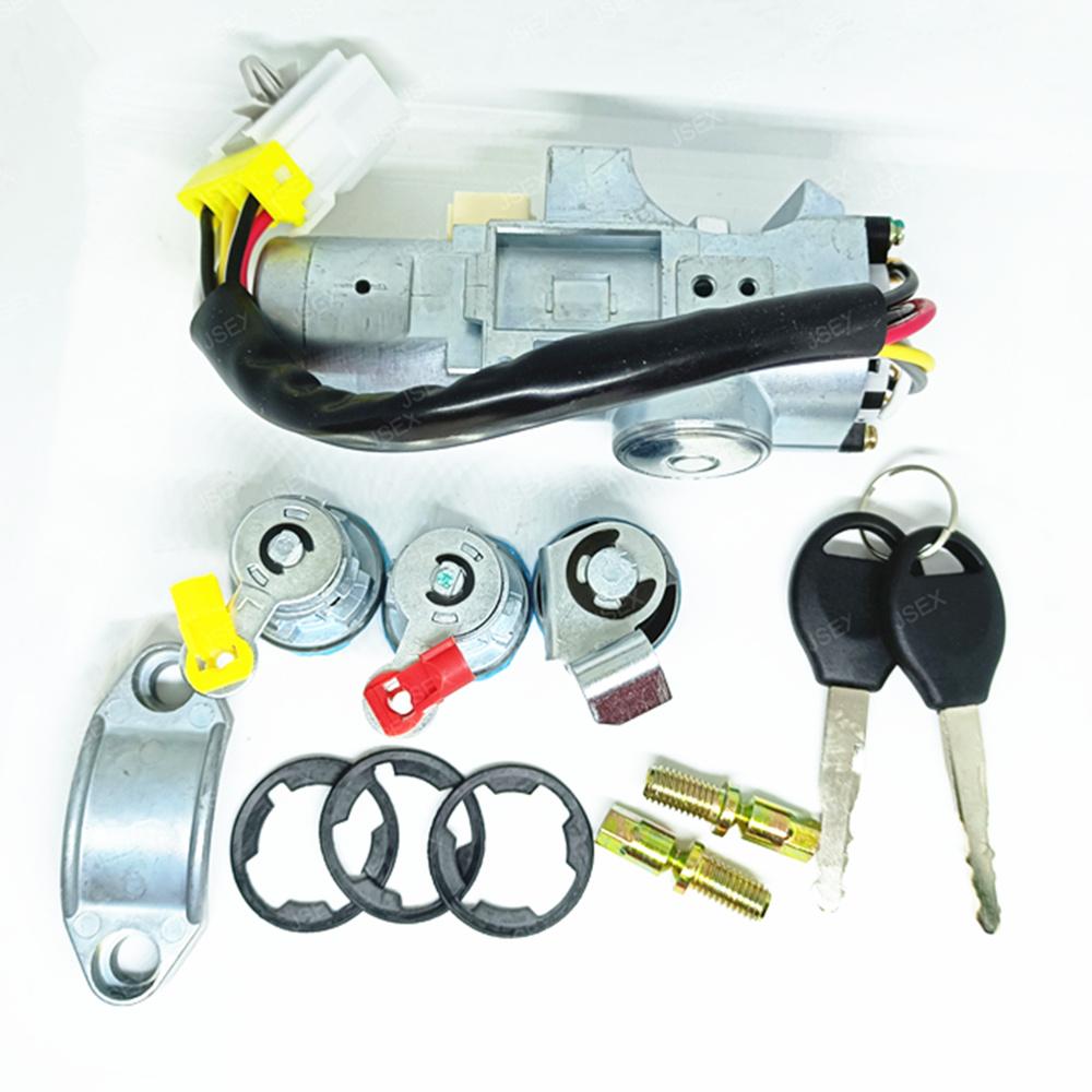 Set de blocare contact cu 2 chei K9810-2S806 Pentru Nissan Navara D22 97-06
