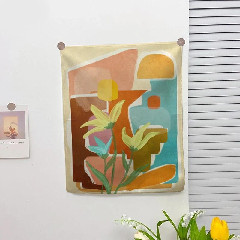 Cute Material Simple Room Wall Ornament Tapestry Home Living Room Tapestry Premium Durable Quality Useful Practical